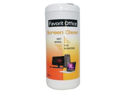 Wet wipes for LCD TFT and other monitors, 100 pcs