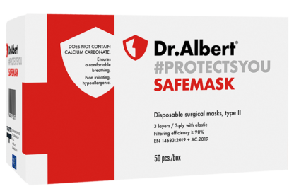 SAFEMASK Disposable surgical masks, type II - 50EA
