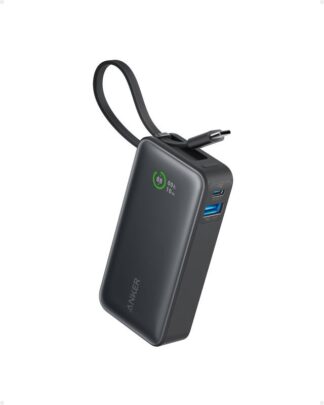 Anker Nano 10000 mAh external battery 30W USB-C cable black