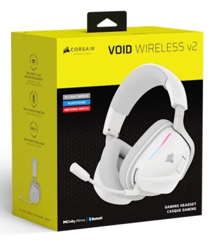 Gaming headset Corsair VOID ELITE WR WHITE V2 - Image 6