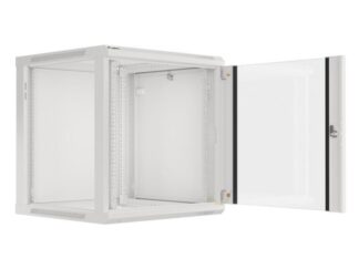 19" wall rack cabinet 12U / 600x600 gray V2