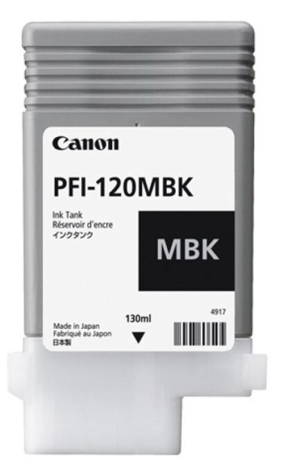 CANON PFI-120MBK BLACK INKJET CARTRIDGE - Image 3