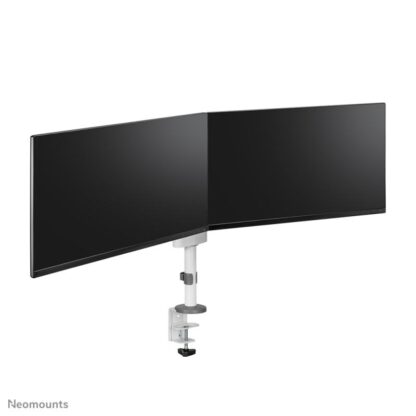 Neomounts double monitor desk stand 17"-27" white - Image 7