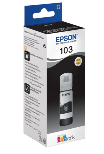 EPSON 103 ECOTANK BLACK INK BOTTLE - Image 4