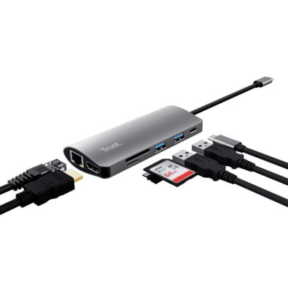 Trust Dalyx 7in1 USB-C Multiport Adapter - Image 13