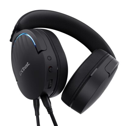 Trust GXT 490P Fayzo wired headphones, black - Image 10