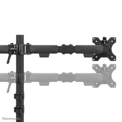 Neomounts double monitor desk stand 24"-34" black - Image 12