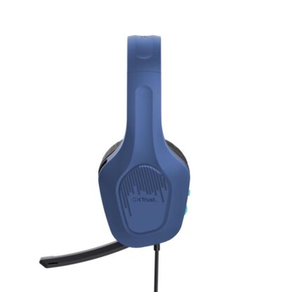 Trust GXT 415B Zirox wired headphones blue - Image 7