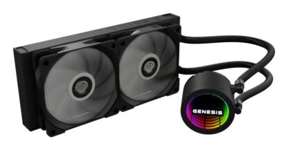 CPU COOLER GENESIS HYDRIA 240 ARGB BLACK - Image 8