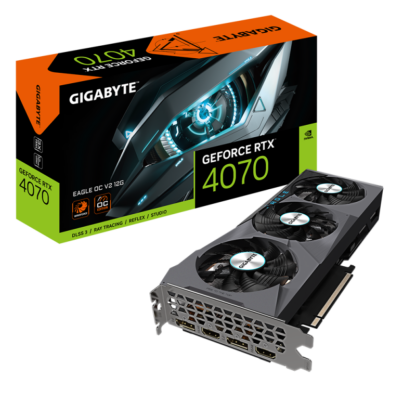 Video Card Gigabyte GeForce RTX 4070 EAGLE OC V2 12G - Image 3