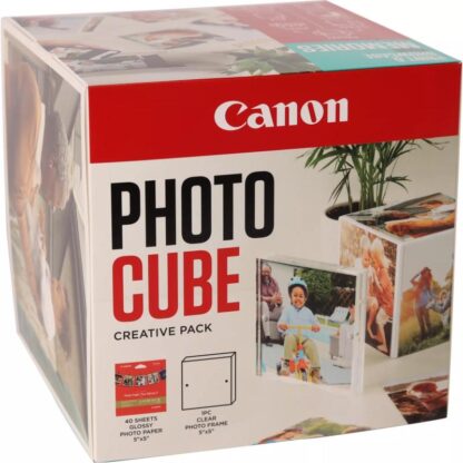 CANON PP-201 13x13CM PHOTO CUBE WH/BL - Image 2