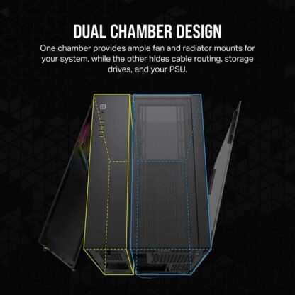 Corsair Case iCUE L 6500X RGB Mid-Tower Black - Image 18