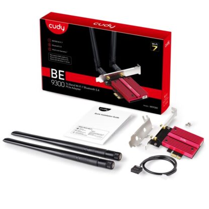 CUDY BE9300 Wi-Fi 7 PCI Express Adapter - Image 7