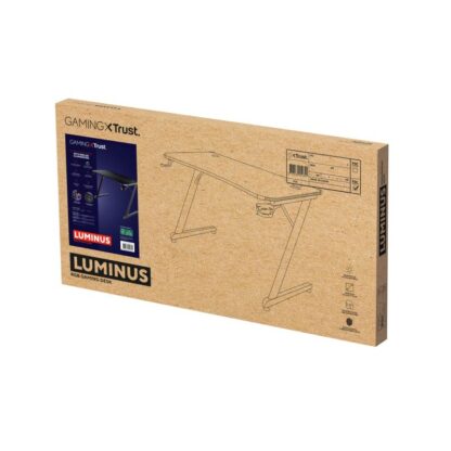 Trust GXT 709 Luminus RGB Gaming Desk - Image 9