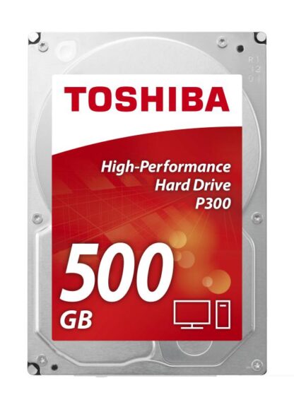 Toshiba internal HDD 3.5 500GB SATA P300 - Image 2