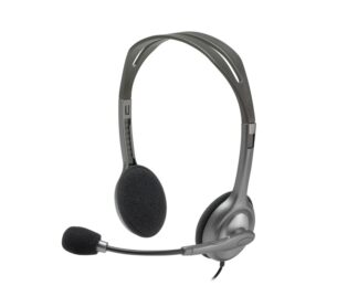 HEADPHONES LOGITECH H110 BLACK