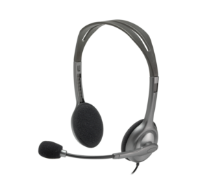 CASTI LOGITECH H110 BLACK