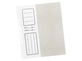 Hooking File folder 1/2 cardboard, white with claws