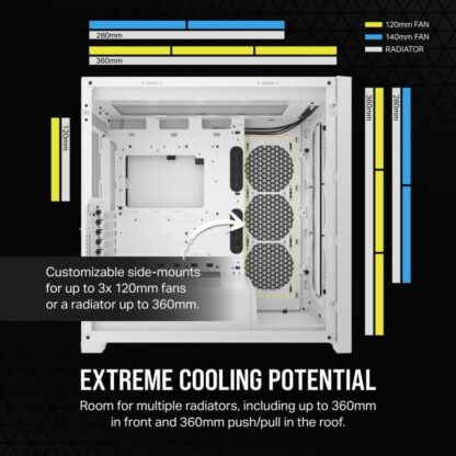 Corsair CASE 5000D CORE AIRFLOW MID-TOWER ATX - Image 9