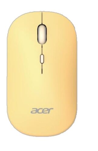 Acer Wireless Dual Mode Mouse AMR130 Yellow