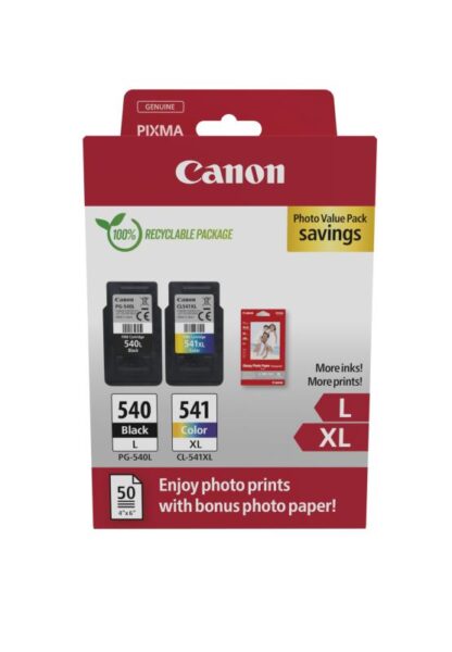 CANON PG-540L /CL-541XL PHOTO VALUE PACK - Image 2