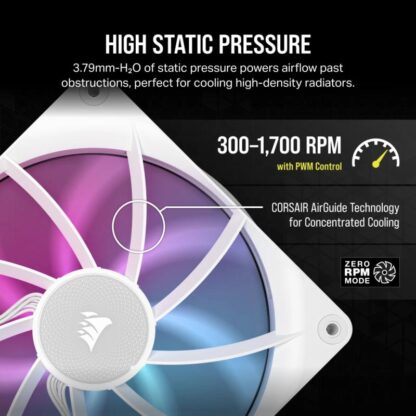 Cooler Corsair iCUE LINK RX140 RGB WHITE - Image 5