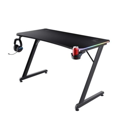Trust GXT 709 Luminus RGB Gaming Desk - Image 7
