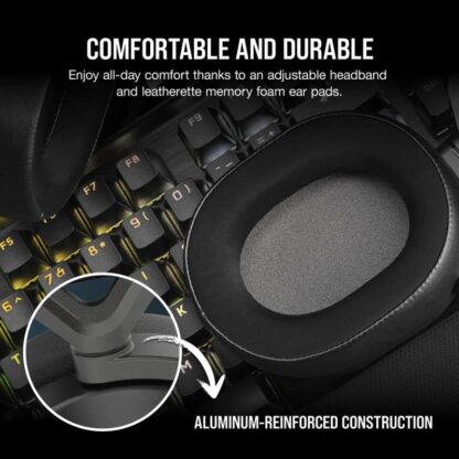 Corsair HEADPHONES HS65 WIRELESS CARBON V2 - Image 12