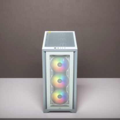 Corsair PC Case iCUE 4000X RGB Mid-Tower White - Image 9