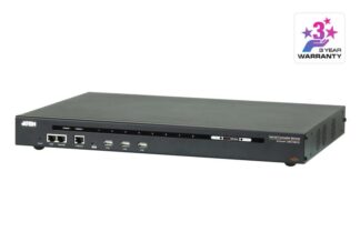 8-Port Serial Console Server W/Dual Pow