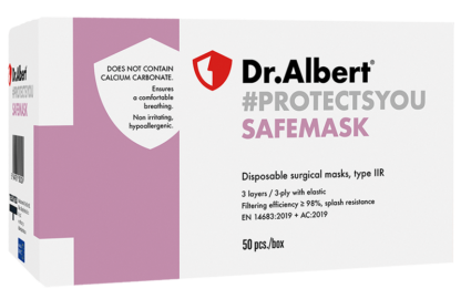SAFEMASK Disposable surgical masks, type IIR - 50 EA