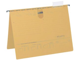 Suspended cardboard file with rail Jalema