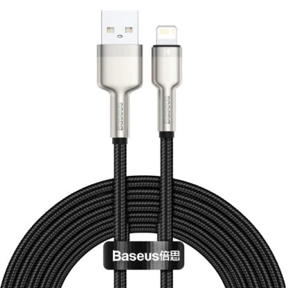 Cable Baseus Cafule Lightning, 2m, black - Image 3