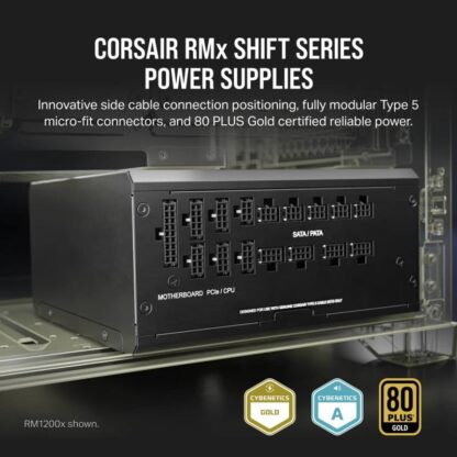 Corsair PSU RM100x SHIFT 80 PLUS GOLD - Image 14