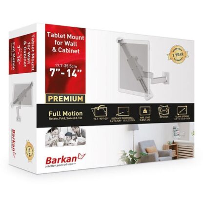 Barkan 7-14" 360° wall tablet mount - Image 4