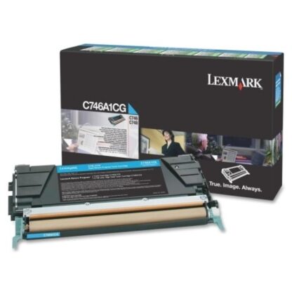 LEXMARK C746A1CG CYAN TONER - Image 2