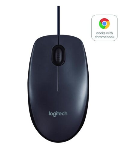 Mouse Logitech B100 USB, black - Image 3