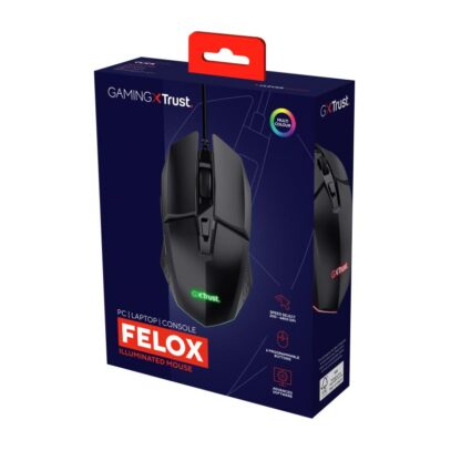 Trust GXT 109 Felox Illuminated Gaming Mouse - Image 11