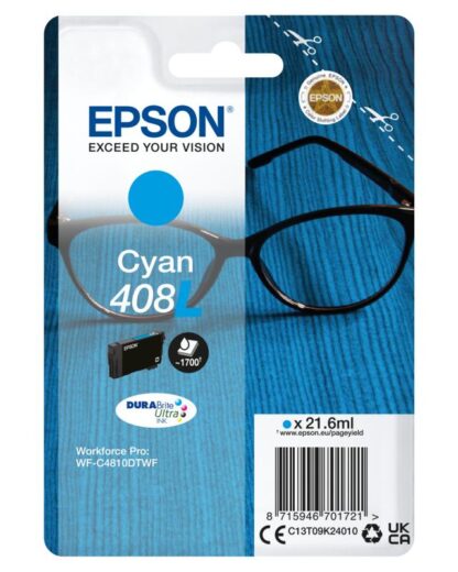 EPSON 408L CYAN INKJET CARTRIDGE - Image 3