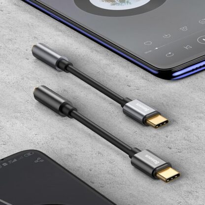 Baseus Adapter Cable 12cm, gray - Image 9