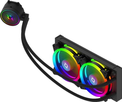 CPU Cooler Aquarius 240 AIO Black ARGB - Image 9