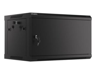 Dulap rack de perete 19", 6U negru