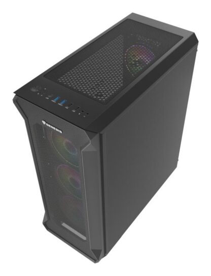 PC Case GENESIS IRID 505 ARGB V2 MID BLACK - Image 6