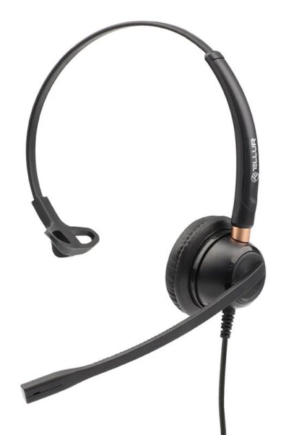 Tellur Voice 510N USB headphones, black - Image 5