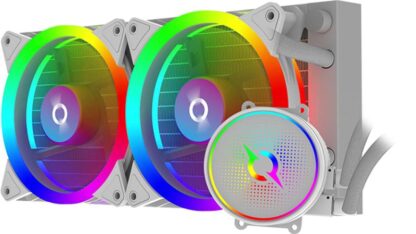 CPU Cooler Aquarius 240 AIO White ARGB - Image 7