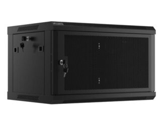 Dulap rack de perete 19", 6U negru