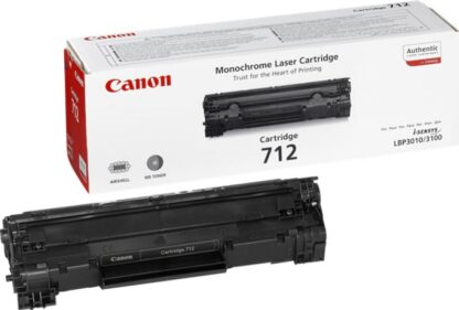 CANON CRG712 Black TONER CARTRIDGE - Image 2