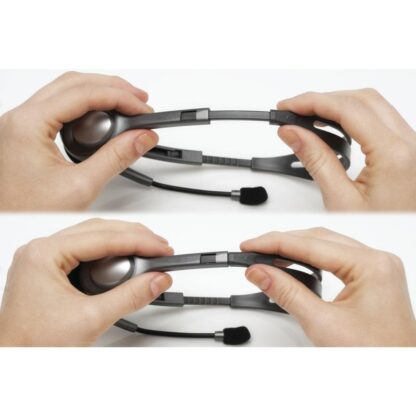 Logitech H111 wired headphones, Black - Image 8