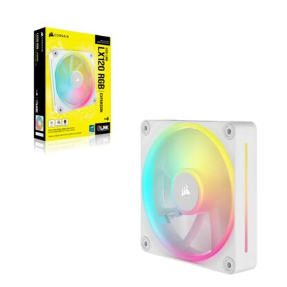 Corsair iCUE LINK LX120 RGB WHITE fan - Image 7