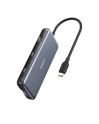 Hub 555 USB-C 8 in 1 Anker, grey